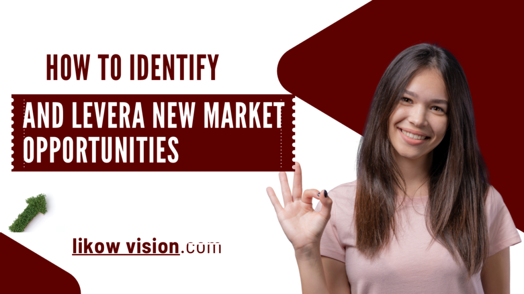 How to Identify and Leverage New Market Opportunities